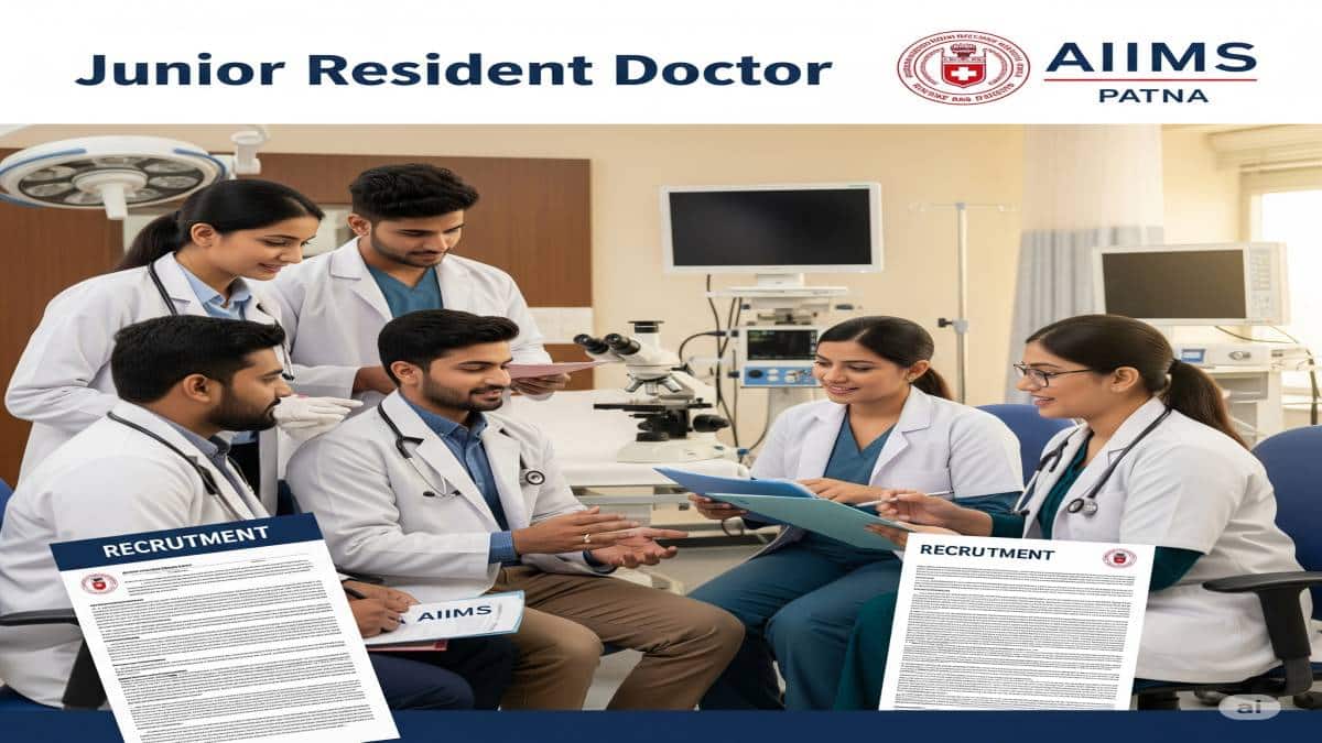 aiims patna junior resident recruitment 2025