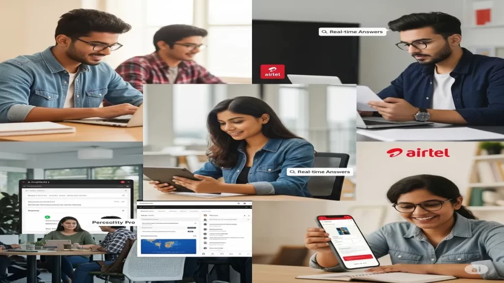 AI in India Perplexity AI ChatGPT Google Gemini generative AI Airtel
