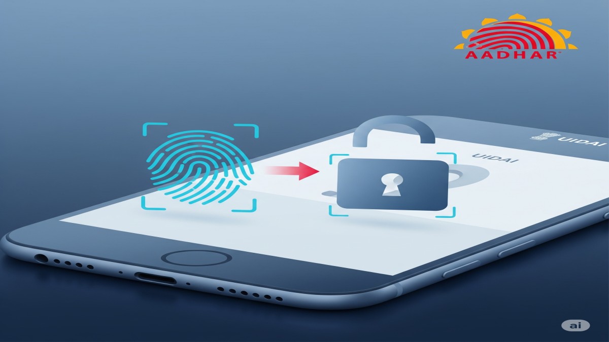 Aadhar Biometric Lock Unlock UIDAI Security Feature