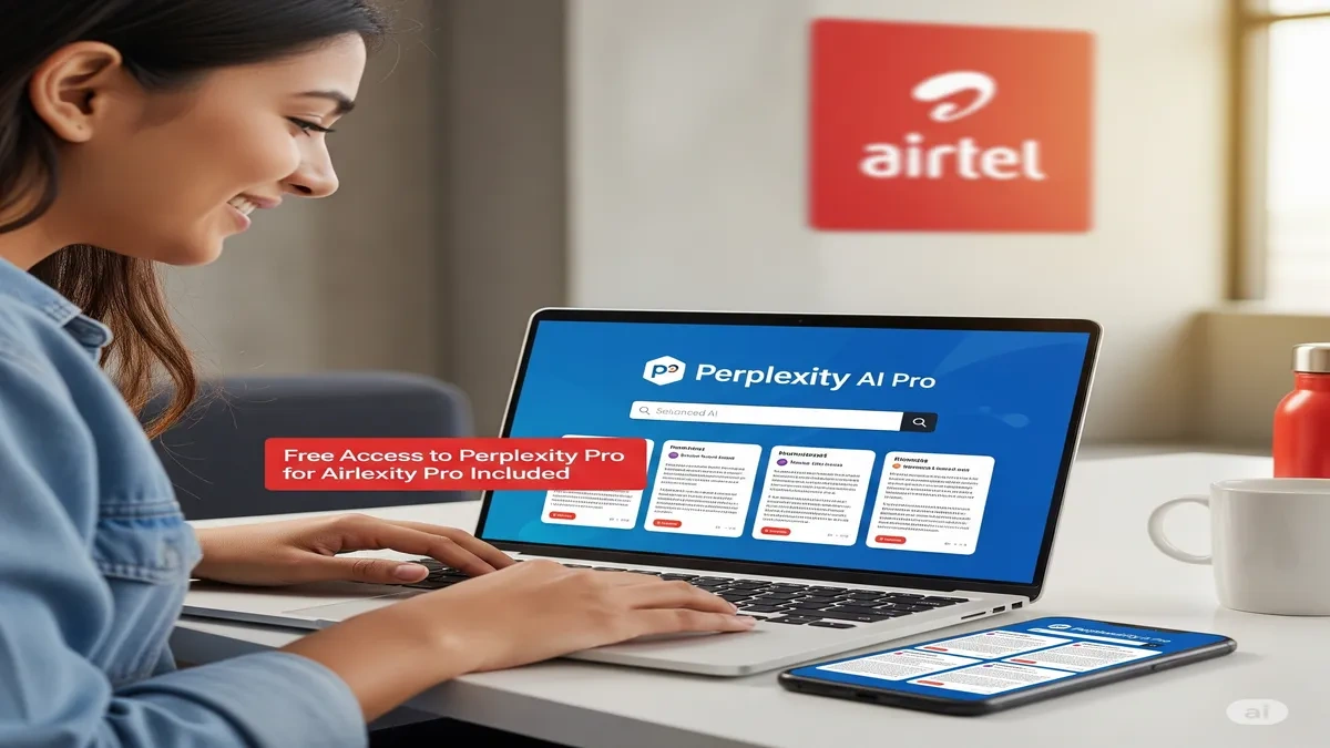 airtel perplexity ai pro free hindi india