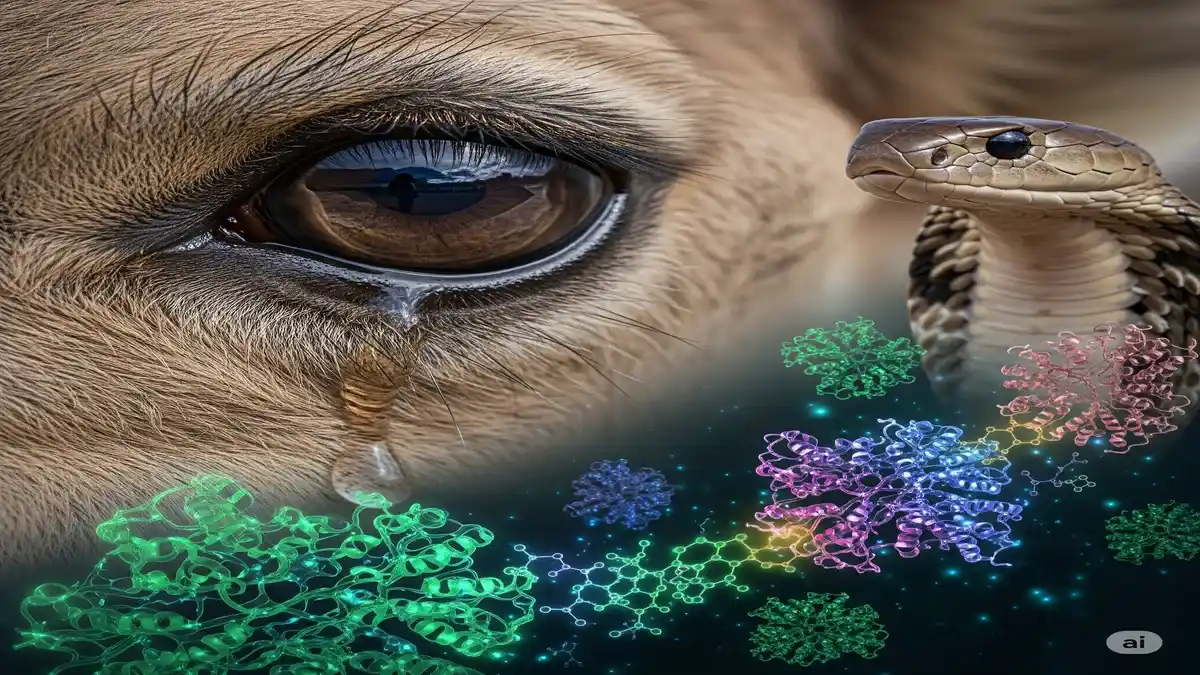 camel tear snakebite treatment