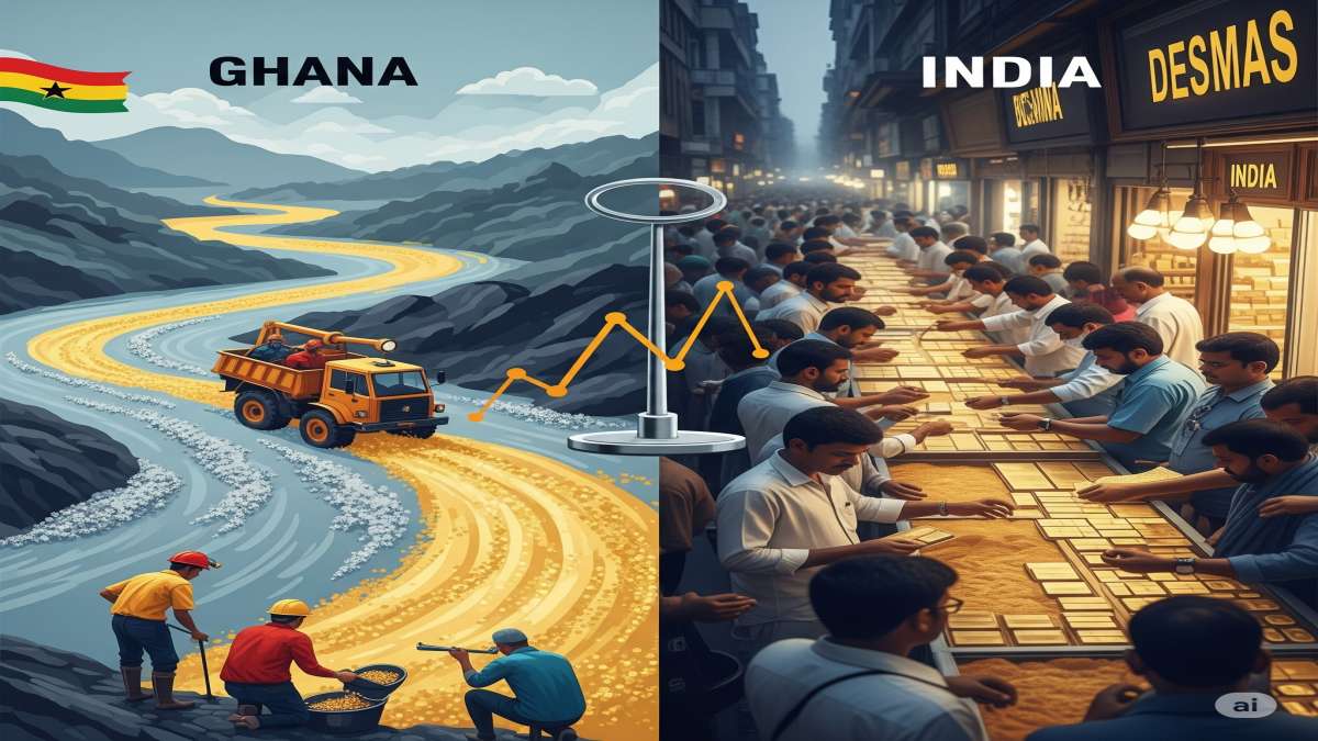 gold silver rate india ghana comparison shocked