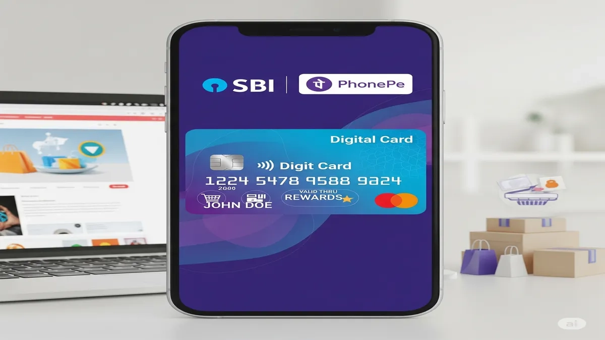 sbi phonepe digital credit card
