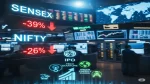 Market Update Sensex Nifty fall 5 new IPOs