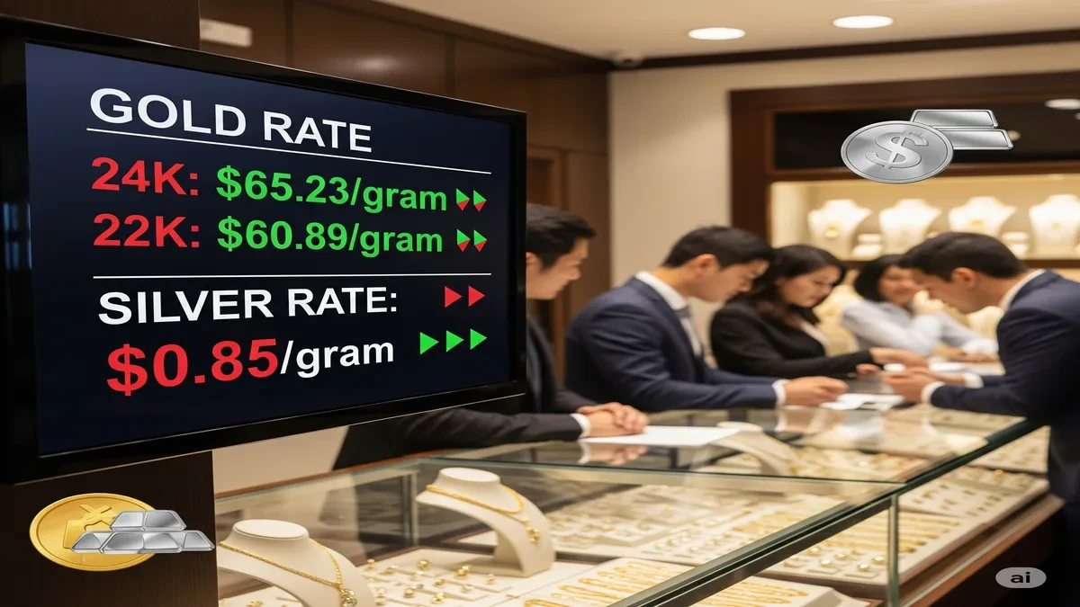 gold and silver price latest gold rate