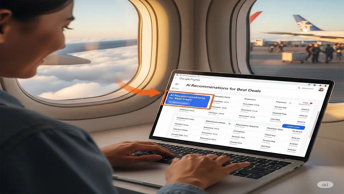 google ai flight deals feature