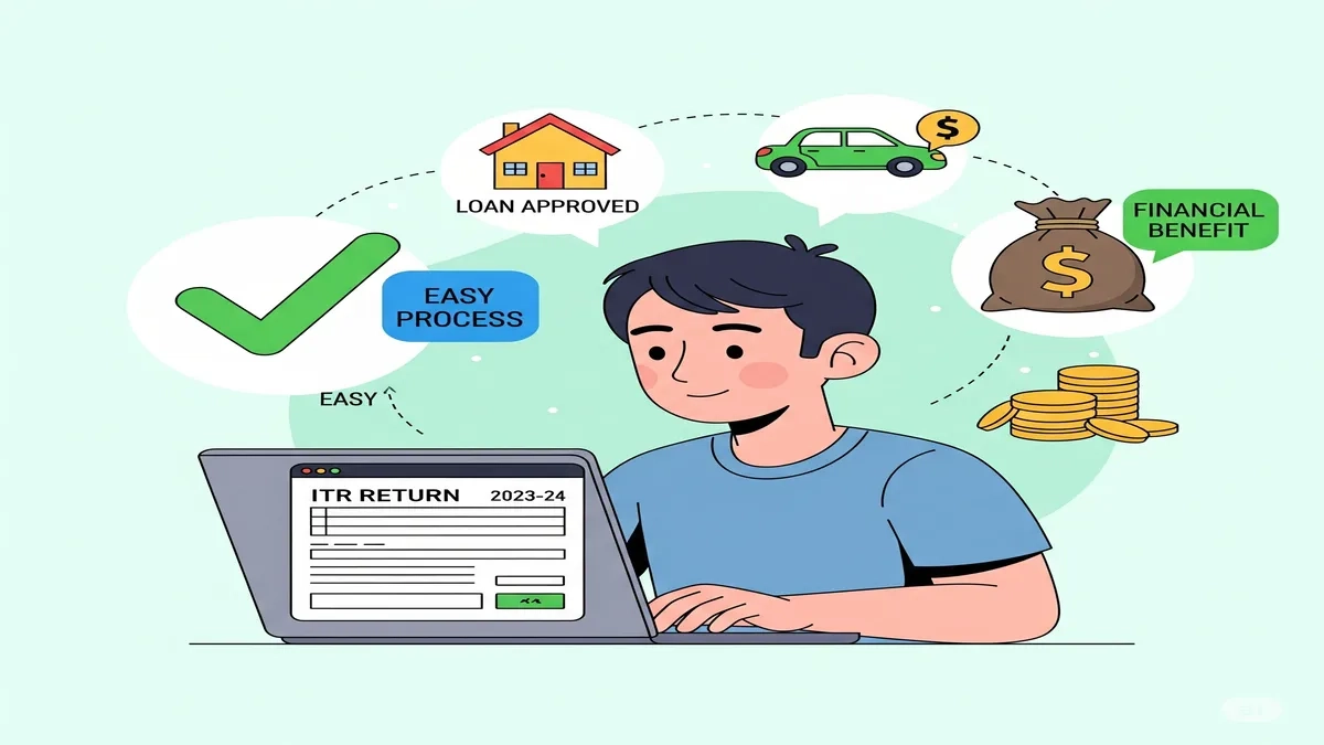 income tax filing india 2025 benefits hindi