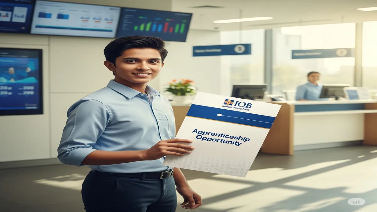 indian overseas bank job apprentice IOB