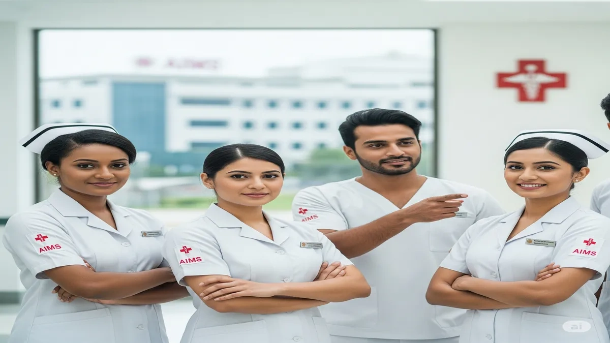 job in aiims norcet 9