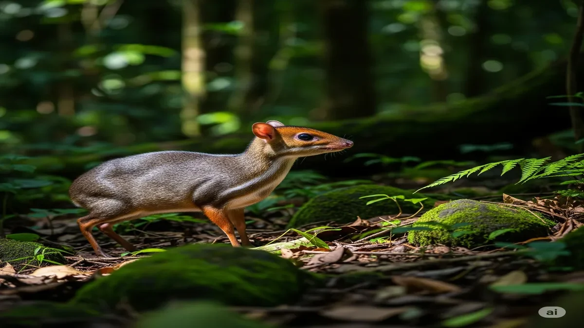 miracle mouse deer silver back chevrotain