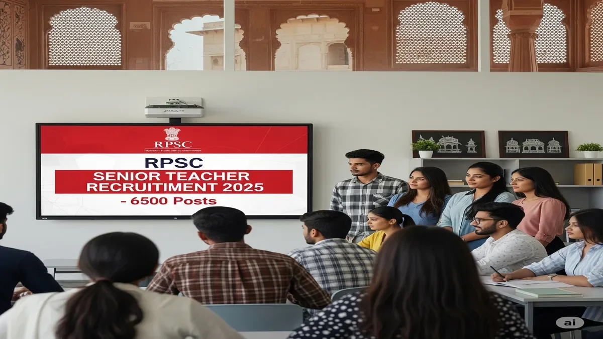 rajasthan senior teacher job