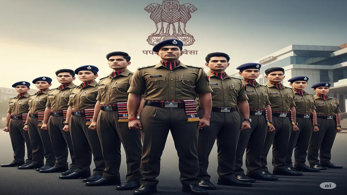up police si police job recruitment