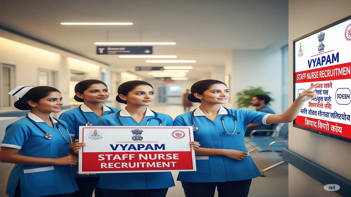 vyapam recruitment staff nurse job cg chhattisgarh