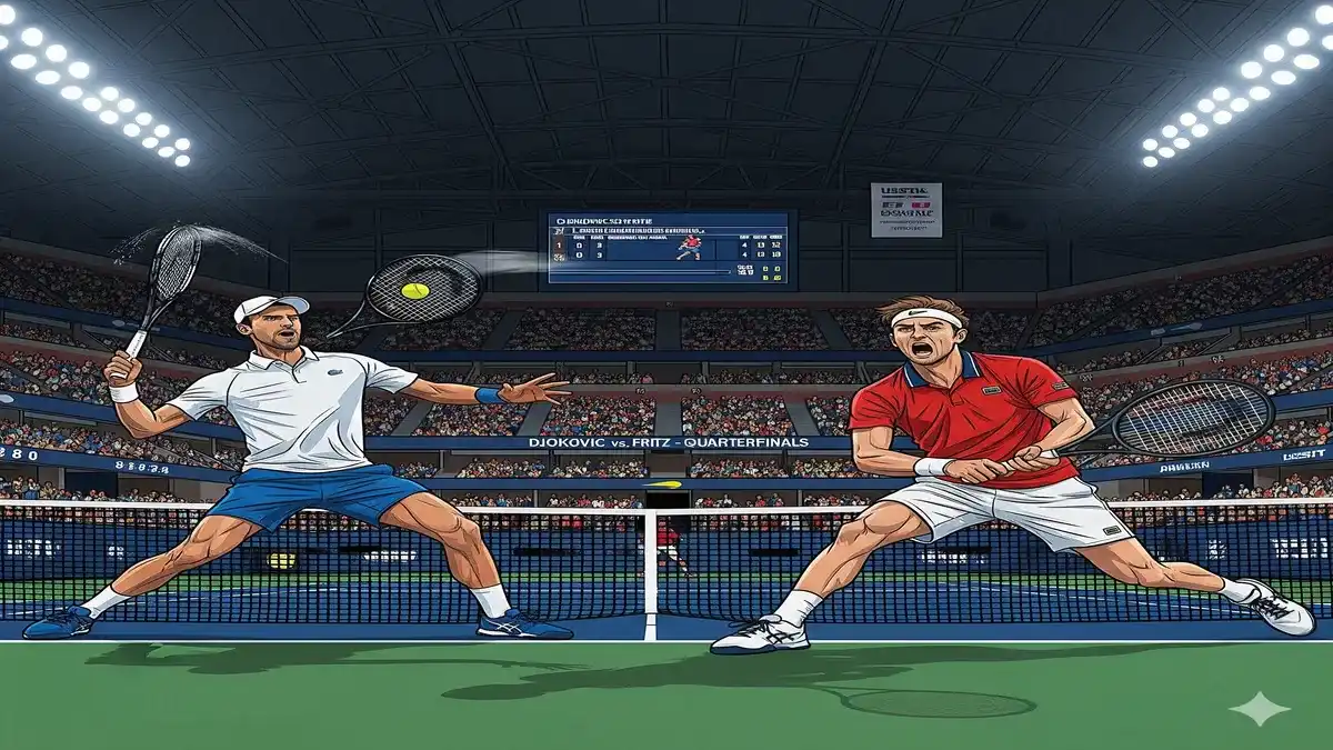 Djokovic Fritz's great fight! Who will win the quarterfinals of US Open?