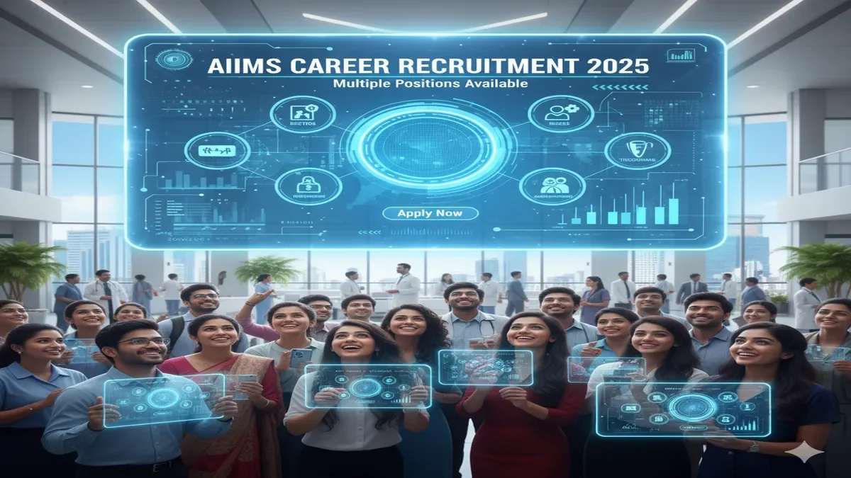 AIIMS Career, AIIMS Recruitment 2025, Sarkari Naukri, Assistant Professor Jobs, AIIMS Faculty