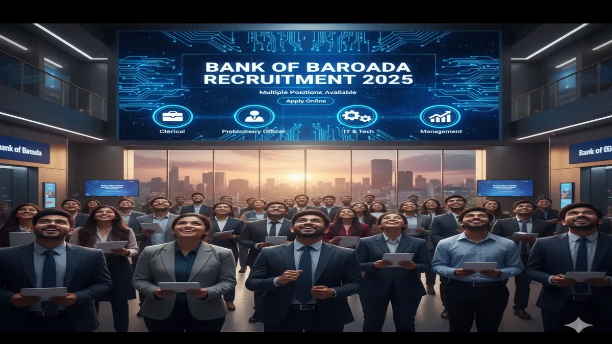 Bank of Baroda Recruitment, Credit Analyst Jobs, Manager Vacancy, BOB Career 2025, Sarkari Bank Naukri