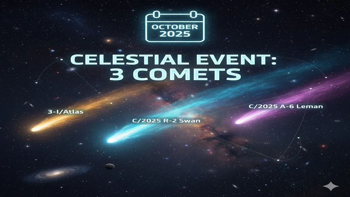 Celestial Event, October Comets, Space News, Khagoliya Ghatna, Comet Viewing