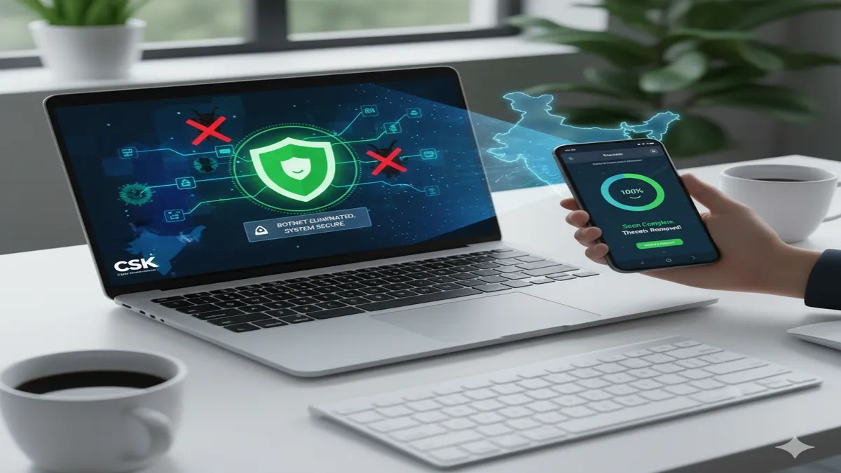 free bot removal tool, CERT-In, CSC, botnet protection, cyber security, मुफ्त बॉट रिमूवल टूल, साइबर सुरक्षा, बॉटनेट, सर्ट-इन, सीएसके