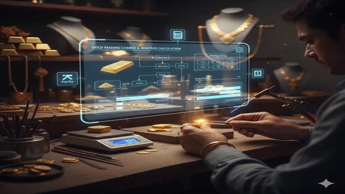 Gold Making Charge, Wastage Charge, Gold Price, Dhanteras, सोने का दाम