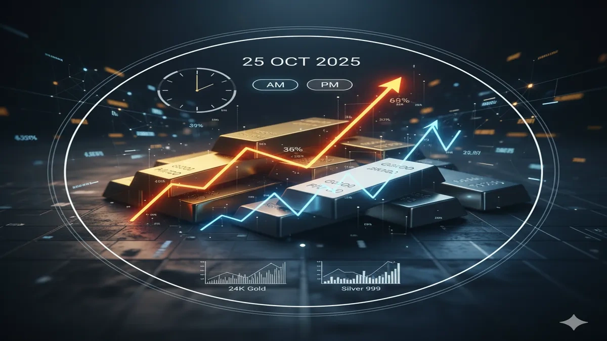 Gold Silver Latest Rate, Gold Price Today, Silver Rate, 24K Gold Rate, India Gold Price