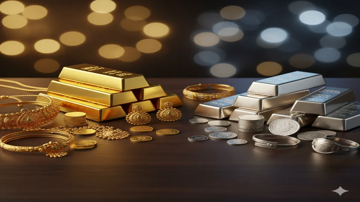 Gold Price Today, Sone Ka Bhav, 24K Gold Rate, Silver Rate, Today Gold Rate