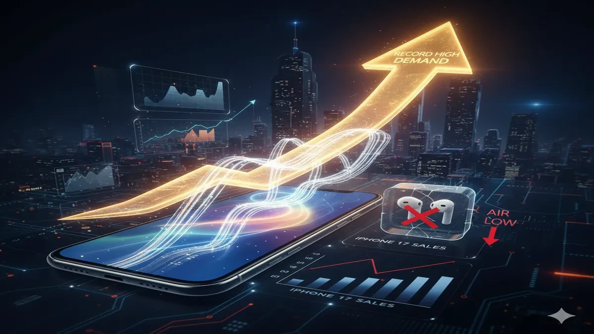 iphone 17 demand record high air low