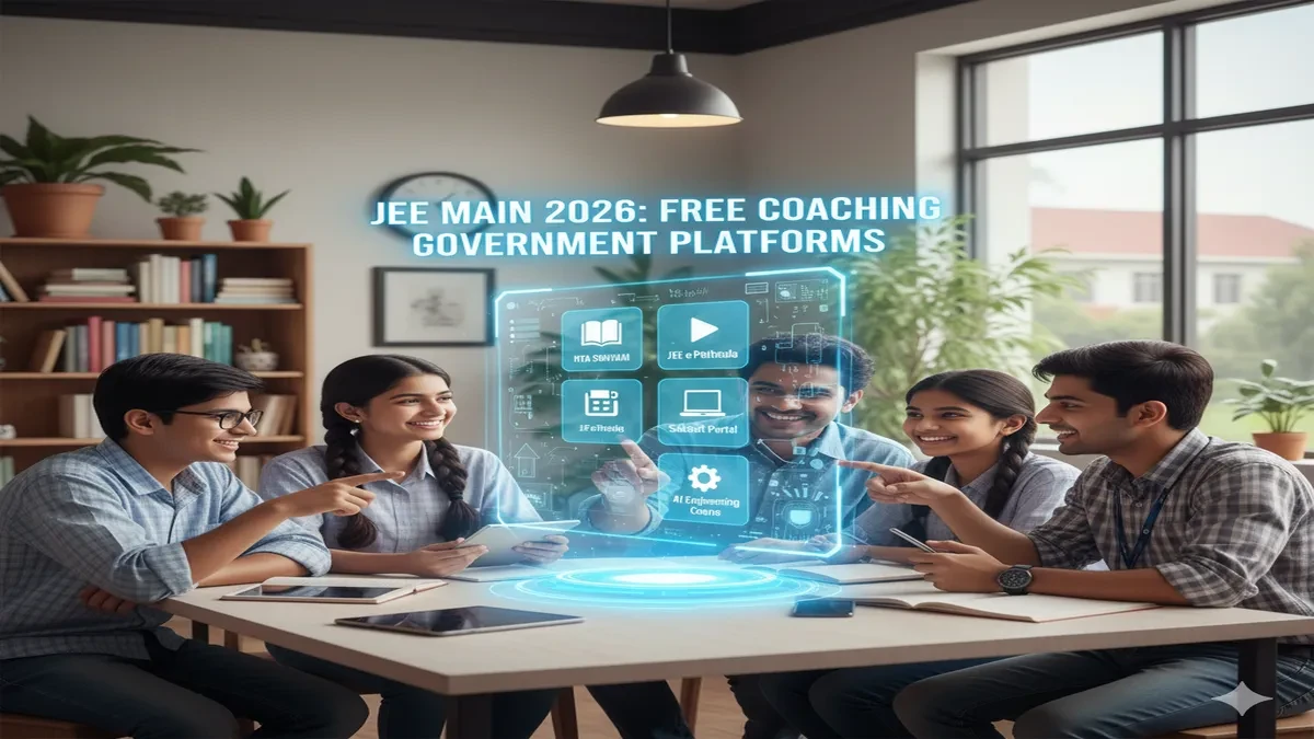 JEE Main 2026, Free JEE Coaching, SATHEE Portal, Swayam Courses, NTA Abhyas