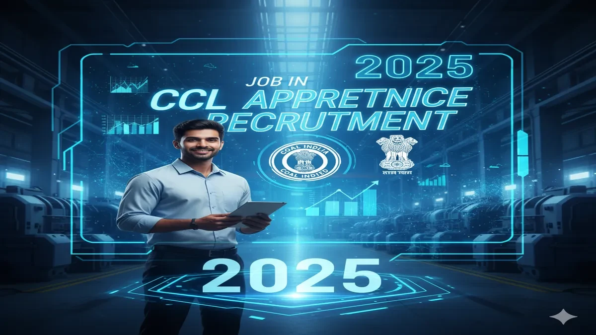 Job In CCL 2025, CCL Recruitment, Apprentice Vacancy, Central Coalfields, Sarkari Naukri