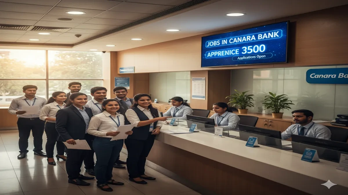 Jobs In Canara Bank, Canara Apprentice, Bank Job 2025, Direct Selection, Canara Recruitment