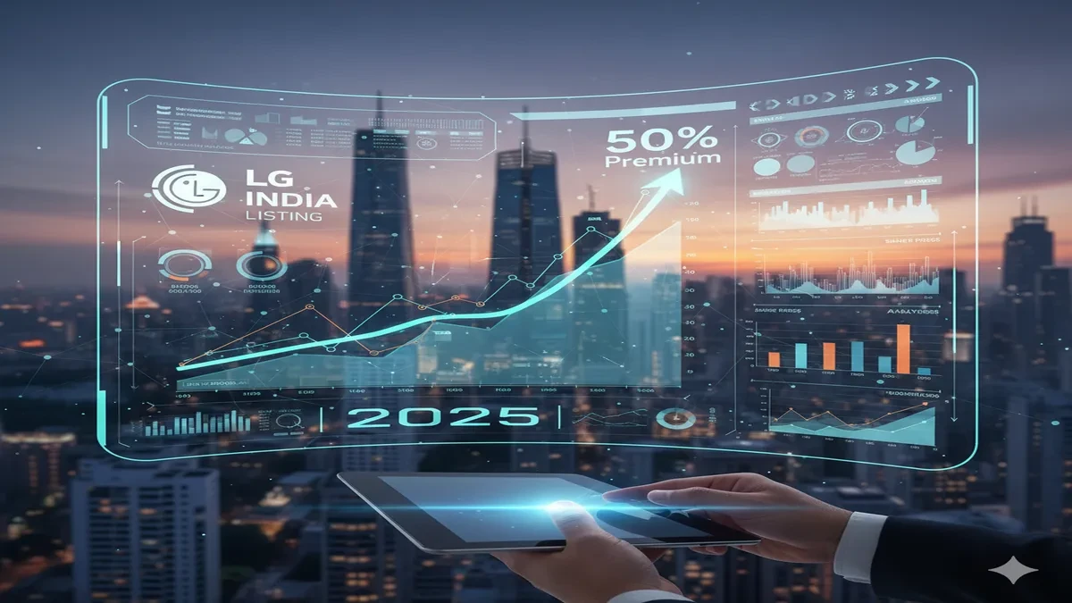 LG India Share Price, LG Electronics IPO, IPO Listing, NSE BSE, Consumer Durables