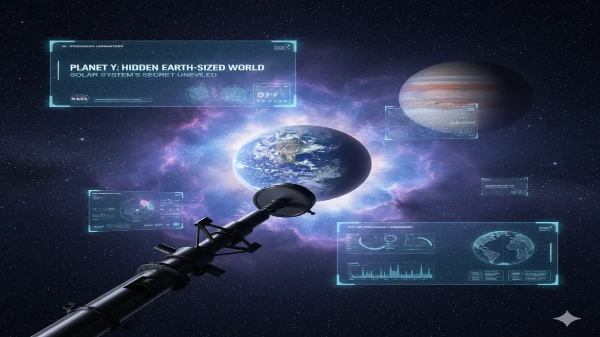 Planet Y, Planet Nine, Kuiper Belt, Solar System, Hidden Planet