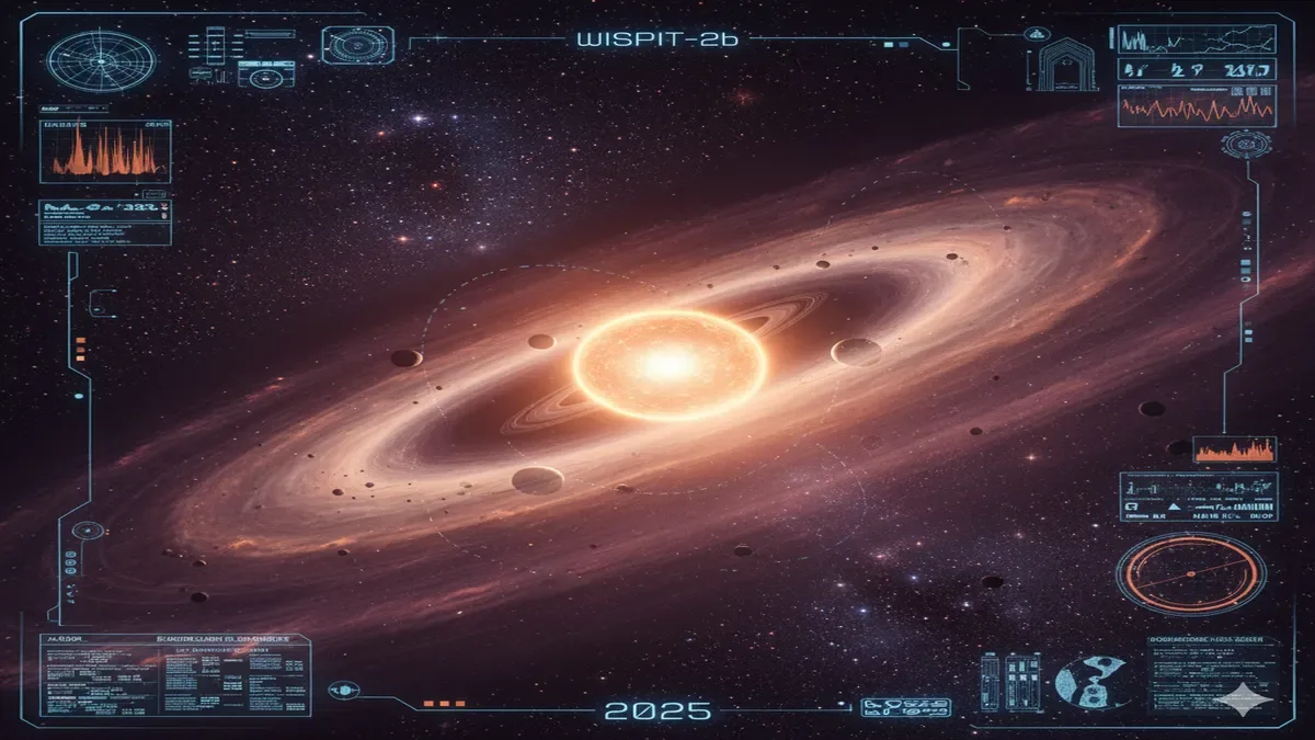 WISPIT 2b, Planet Formation, Protoplanetary Disk, Gas Giant, VLT Telescope