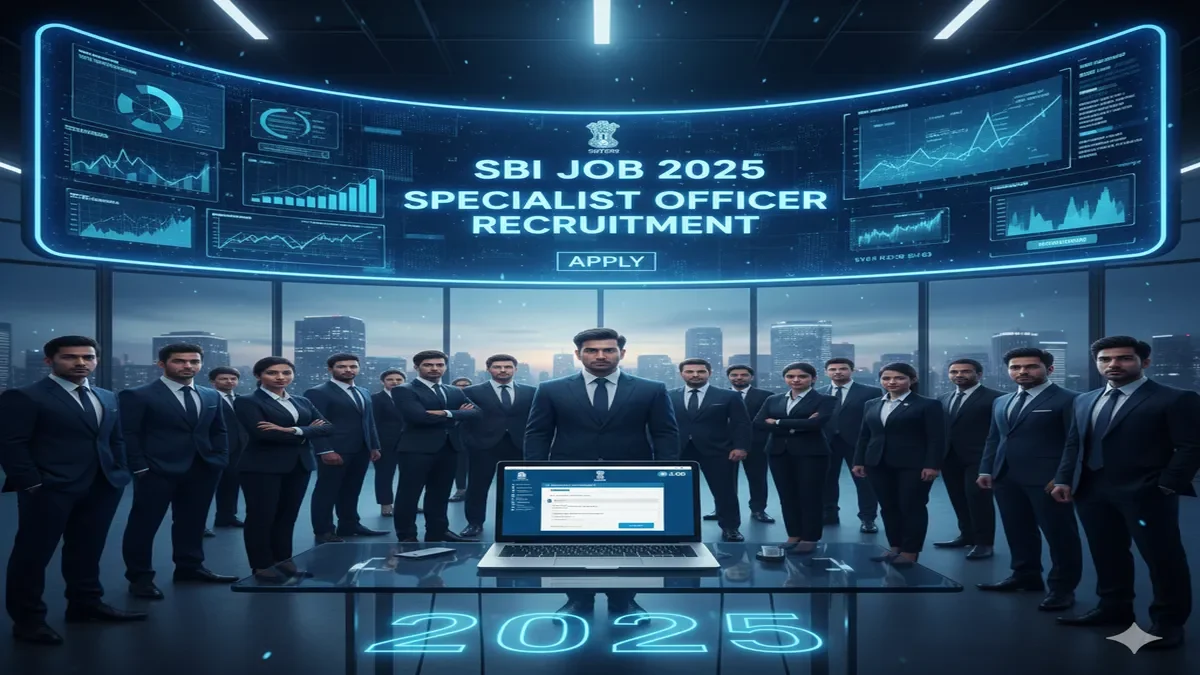 SBI Job 2025, SBI Recruitment 2025, Specialist Officer, SCO Vacancy, Bank Jobs, एसबीआई भर्ती 2025, स्पेशलिस्ट कैडर ऑफिसर, बैंक नौकरी, एसबीआई करियर