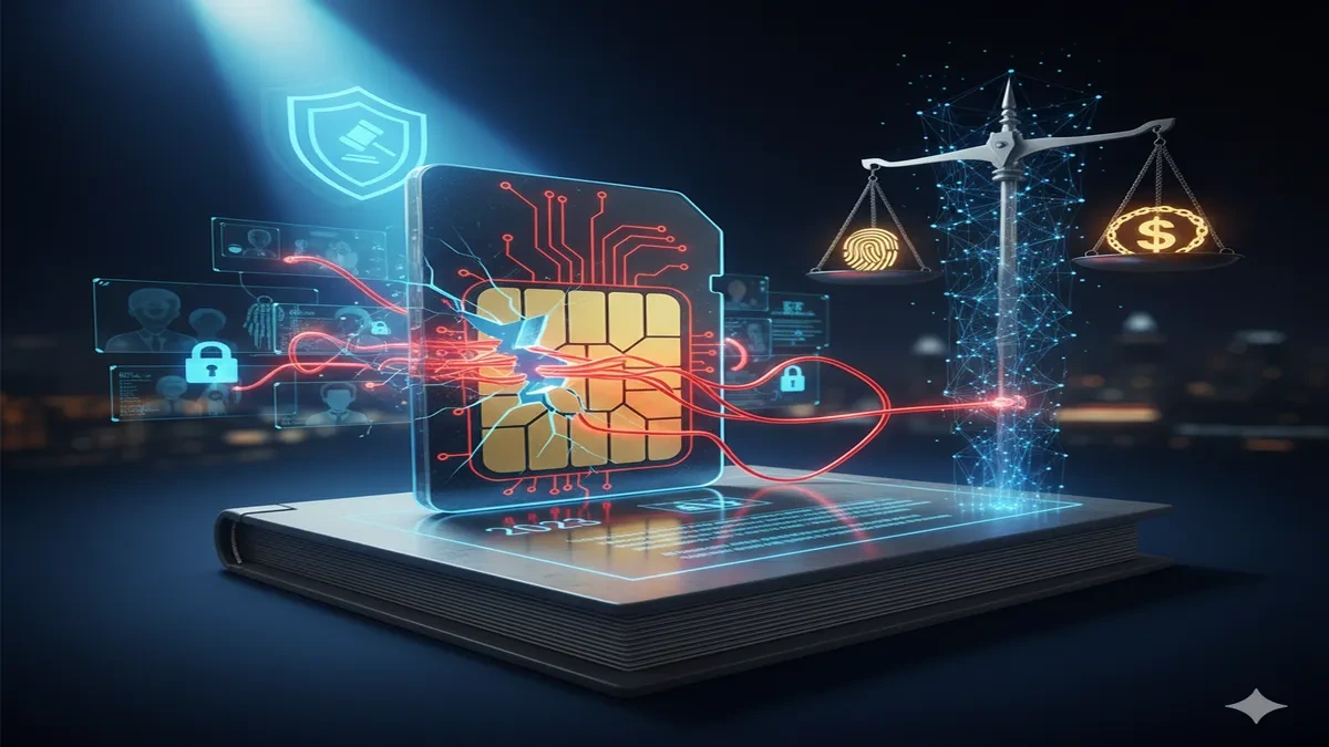 SIM Card Misuse Accountability, DoT Warning, Cyber Fraud, Sanchar Saathi, Telecommunications Act, SIM, IMEI