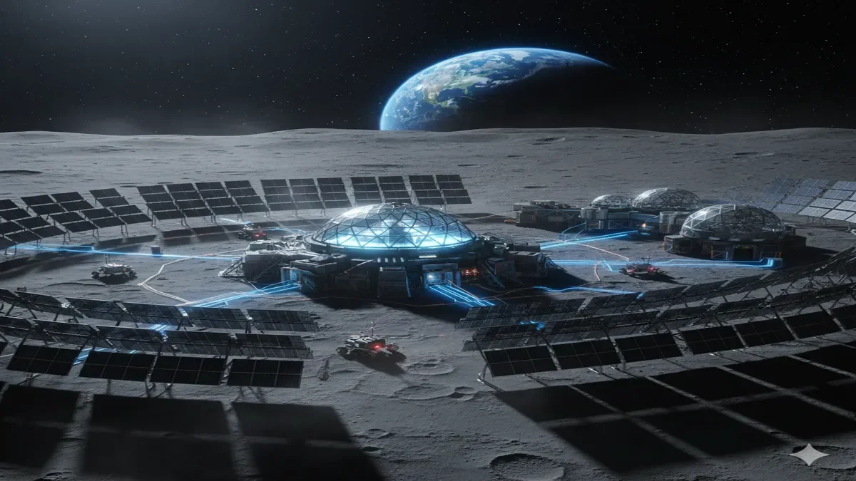 Russia Moon Mission, Roscosmos Power Plant, Lunar Research Station, Space Energy Project, Russia China Space Race.