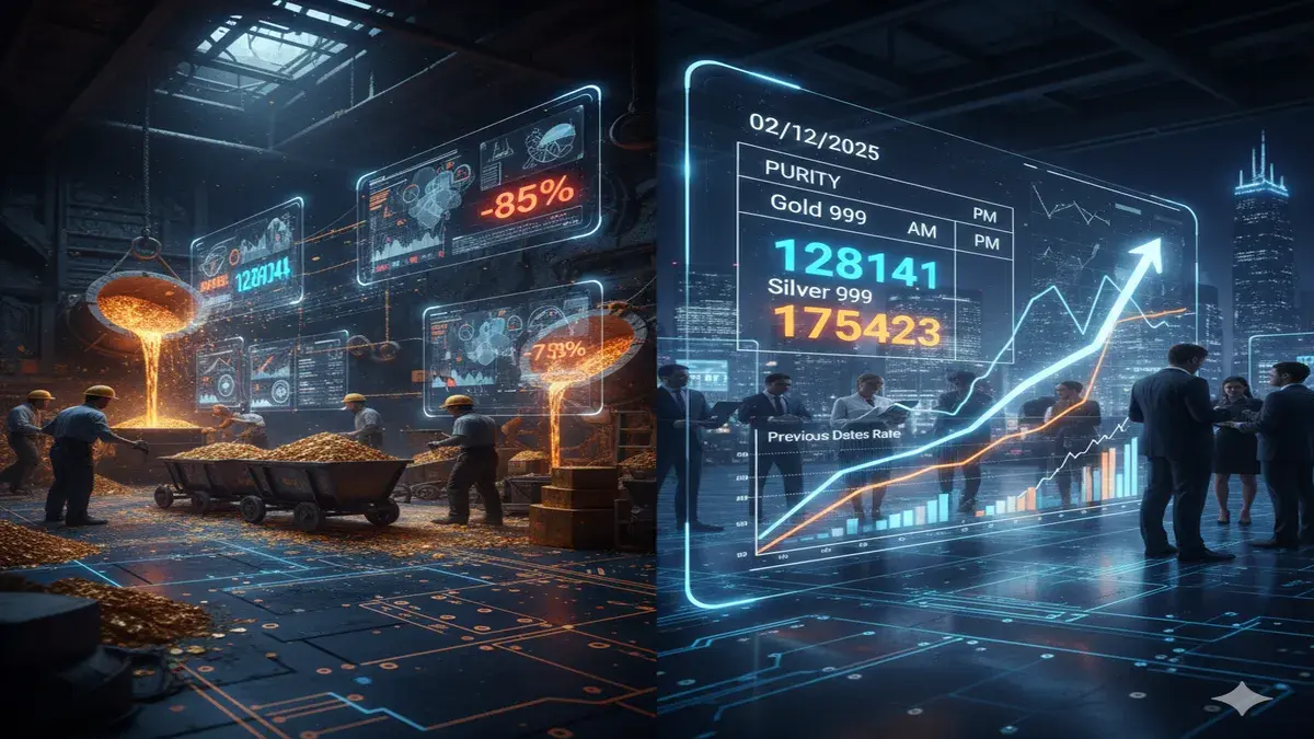 Gold Silver Price Drop, Gold Rate Today, Silver Price, Gold Market Volatility, Investment in Gold.