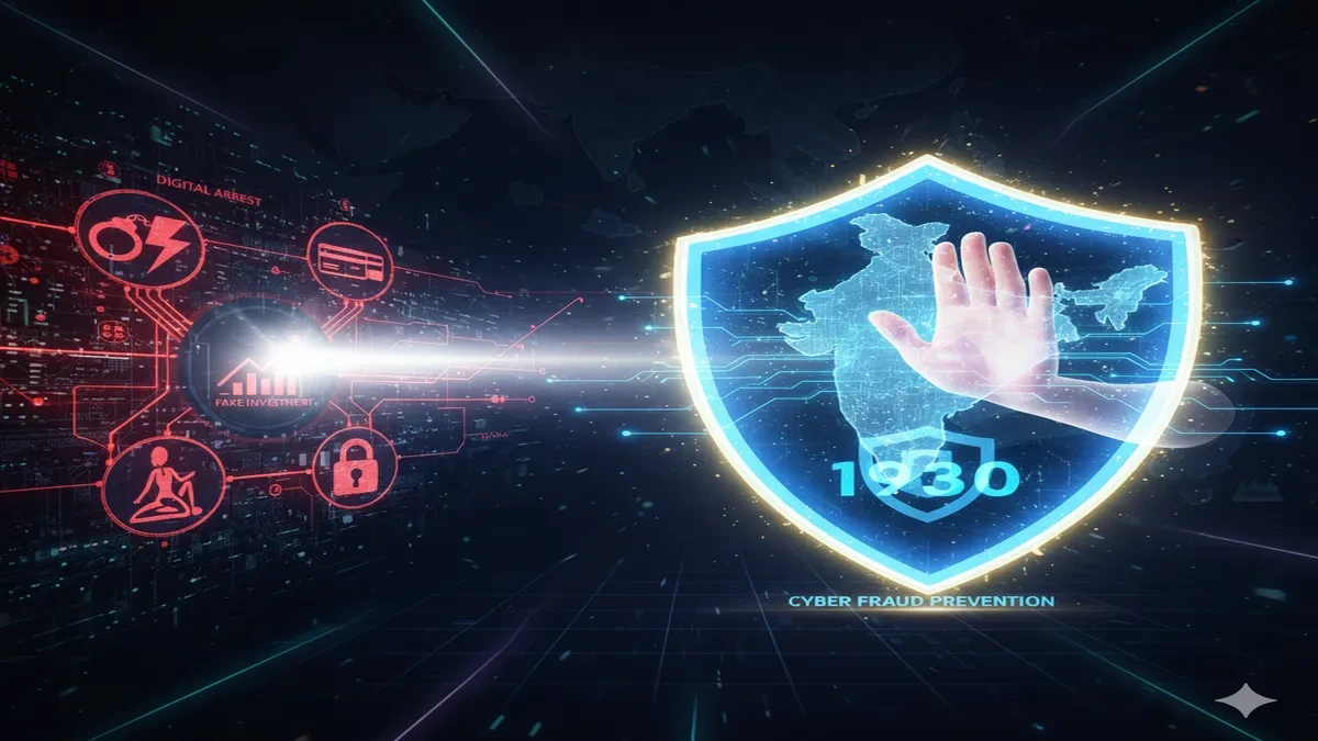Cyber Crime India 2026, Digital Arrest Fraud, I4C Cyber Data Report, Online Investment Scam, National Cyber Crime Portal