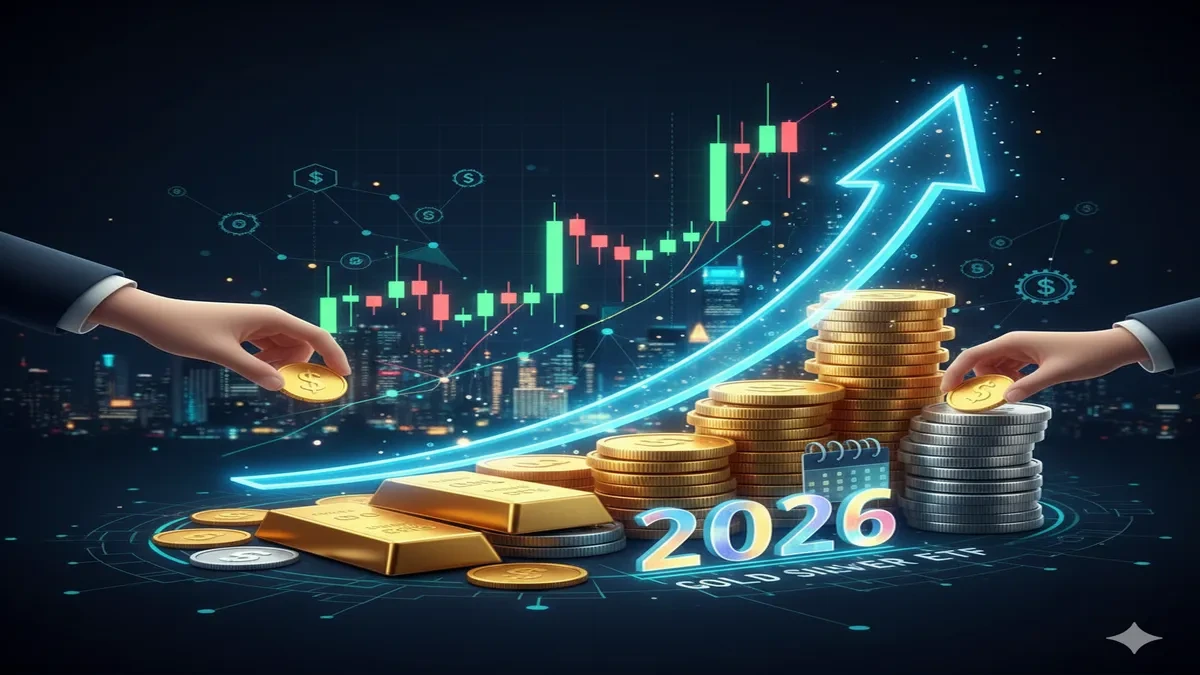 gold, silver, etf, record high, investment strategy, 2026, Gold Silver ETF Returns, Silver ETF vs Gold ETF, Investment Tips 2026, Commodity Trading India, Silver Price Hike