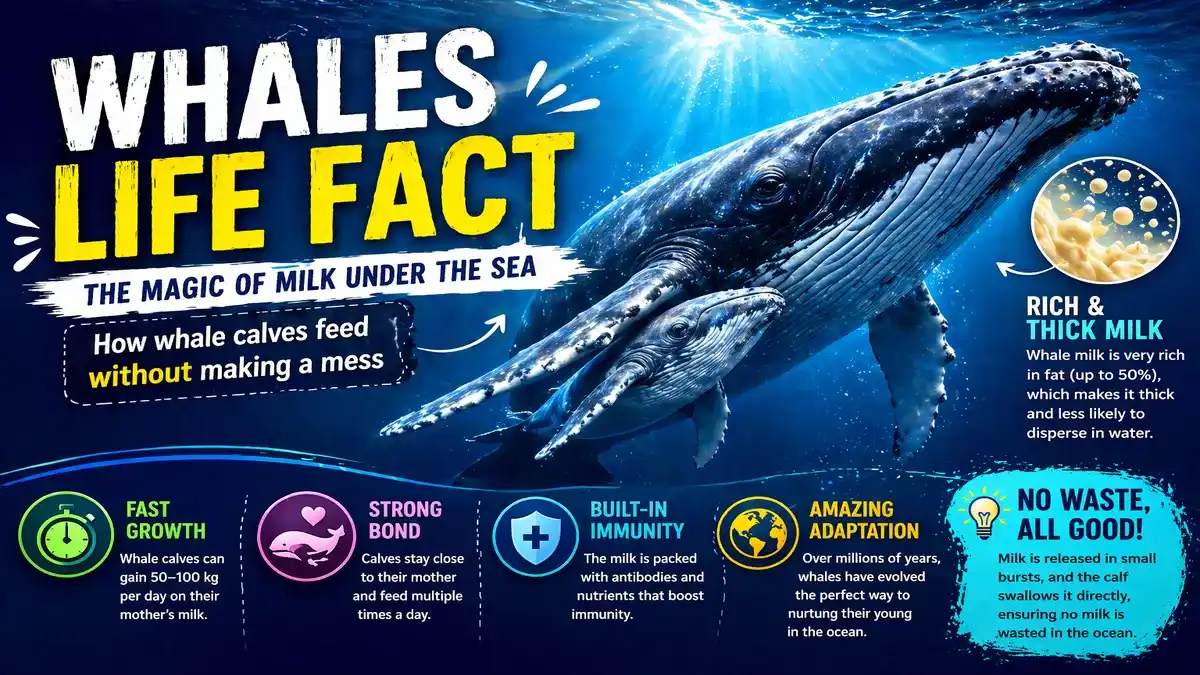 How Whales Feed, Their Babies, Underwater Facts
