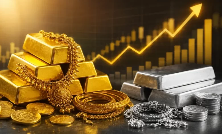 Today Gold Silver Price