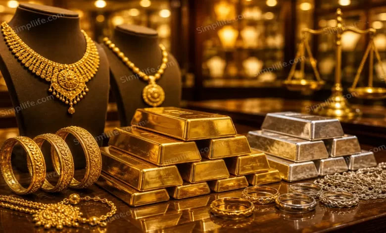 Gold, Silver, Sensex Nifty, India, Bullion, Market, News