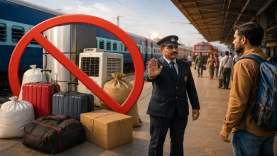 train, indian, railways, luggage, rules