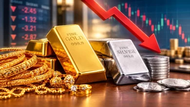 Gold, Silver, Metals