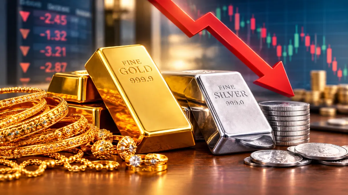 Gold, Silver, Metals