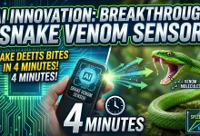 Snake, Venom, Detection, AI Sensor, सांप का जहर, एआई