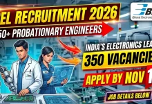 Jobs, BEL, Vacancy, Bharat Electronics Limited, Engineer Jobs