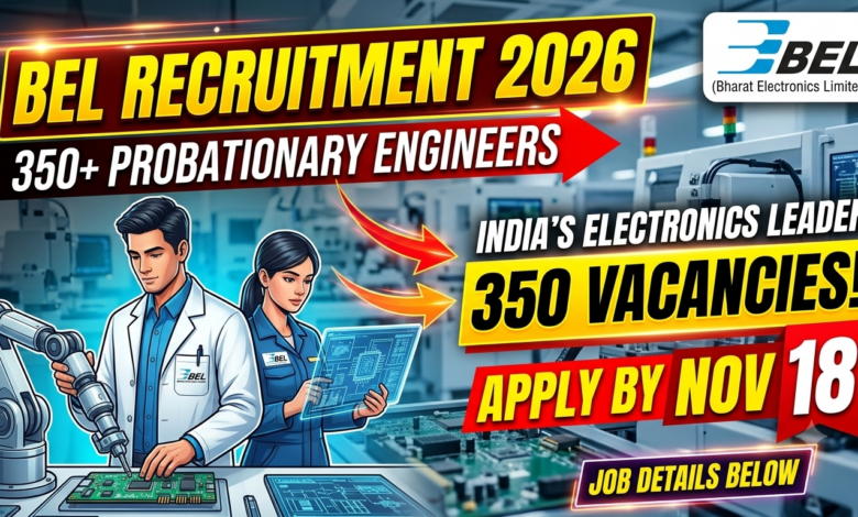 BEL, Vacancy, Bharat Electronics Limited, Engineer Jobs
