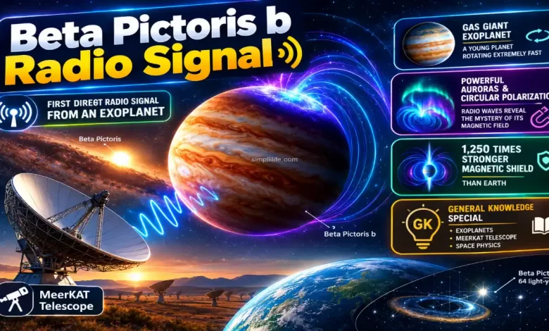 Beta Pictoris b Radio Signal