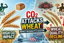 गेहूं, CO2, Wheat, Quality, Climate Change