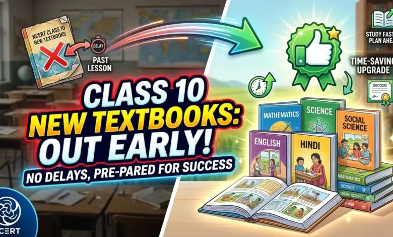 NCERT, Class 10, New Textbooks, एनसीईआरटी